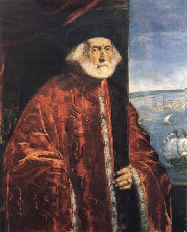 Portrait of a Venetian Procurator, Jacopo Tintoretto